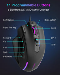 YCCTEAM Wired Mouse