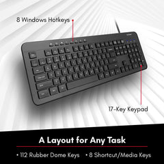 YCCTEAM Wired Keyboard